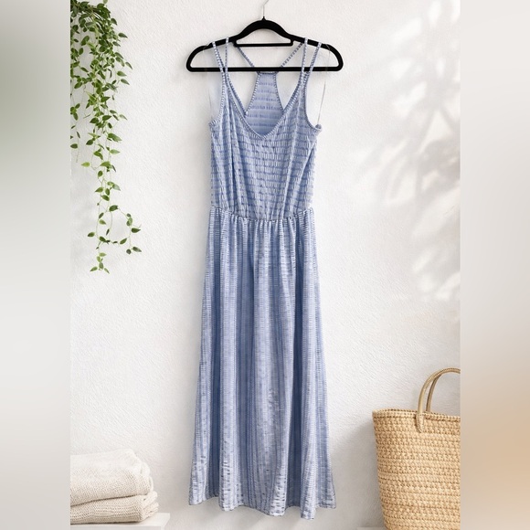 Caution To The Wind Dresses & Skirts - Women’s light blue cotton maxi Dress, boho, beach